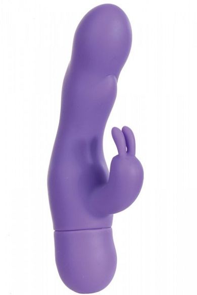 Purrfect Silicone - Duo Vibrator - Lila