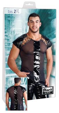 Herren Lack Shirt