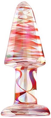 GlassIntimo Glasdildo SAKURA Buttplug edles Design 12.5*5cm