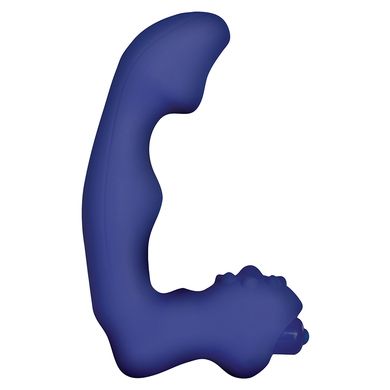 14 x 4 cm RENEGADE Vibrating Prostate Massager blue