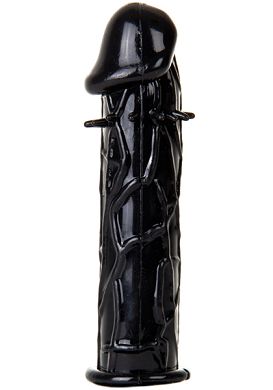 Shots Toys Realistic Penis Extension black