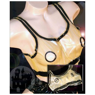 Latex Bustier Nippelfrei