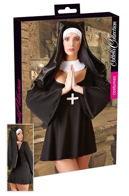 Keusches Kostm: Nonnenkleid