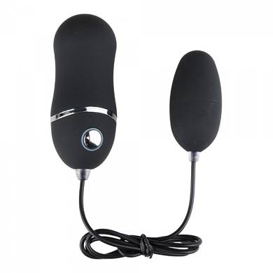 Power Trance Kugelvibrator - 6 x 3 cm - in Schwarz