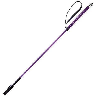 WHIP&GO "Pnktchen" Reitgerte, violett, 65 cm