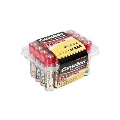 24x MICRO AAA LR03 MN2400 Batterien CAMELION PLUS im Blisterpack