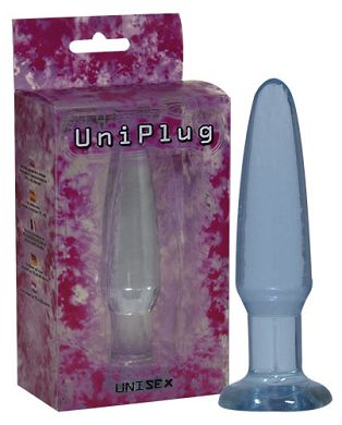 12 x 2,5 cm Uni Plug hellblau