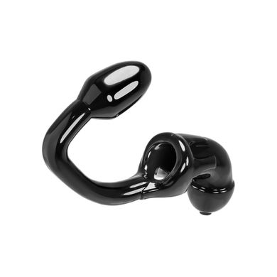 Oxballs Tailpipe Keuschheitskfig mit Plug black