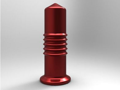 Aussergewhnlicher Aluminium Anal Plug 27 mm / 85 mm - mit Farbauswahl