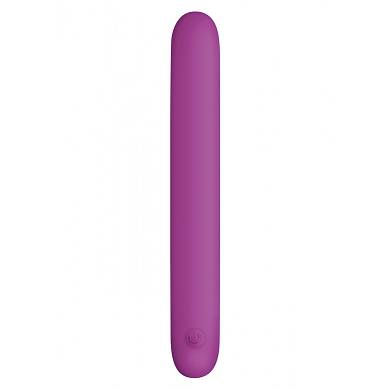 "Serenity" Ultradnner hochflexibler Vibrator - 24 x 3,2 cm - in Violett