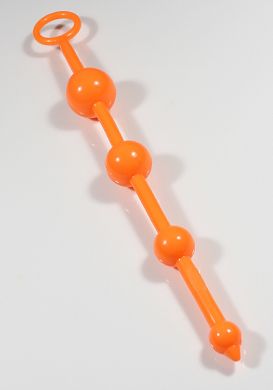 Liebeskugeln Toyjoy Funky Butt Beads orange