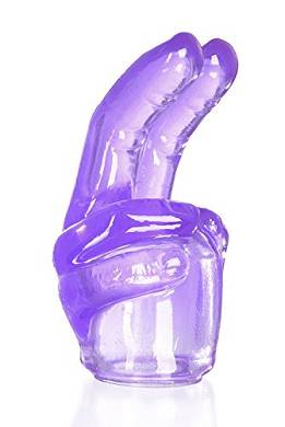 Deluxe zwei Finger Klitorisstimulator Aufsatz für Magic Massager