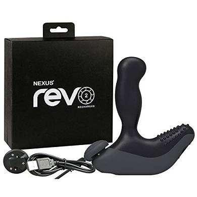 Nexus RE2001 Revo 2 Silikon Butt Plug mit Vibrationen und Perineum Anal Stimulation
