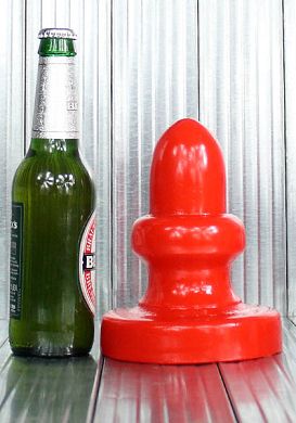 17 x 8 cm PLUG Malcolm red