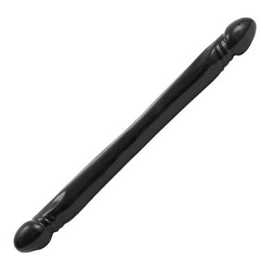Doppeldildo XL in Schwarz