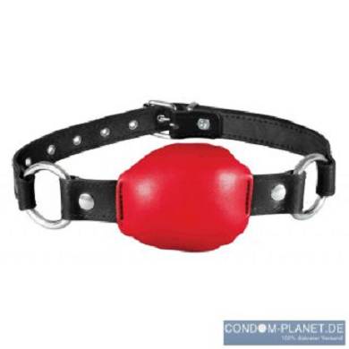 XXdreamSToys Leder-Mund-Knebel rot
