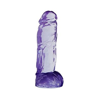 21.5 x 5 cm ToyJoy Dildo Dazzling Dong purple