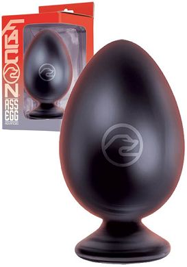 11 x 6,1 cm Falcon ASS EGG Buttplug Intermediate black