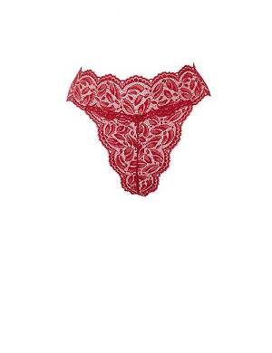 TONGA Wende-Perlenstring mit 1 Kette rot