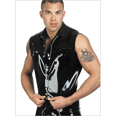 Latex Jeansweste