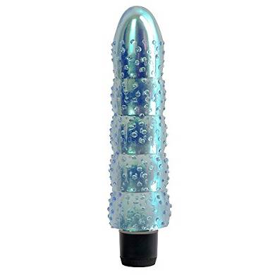 Pipedream Jelly Gems Nr.7 Vibrator 18.5 x 4 cm Blue. (1 x 1 Stück)