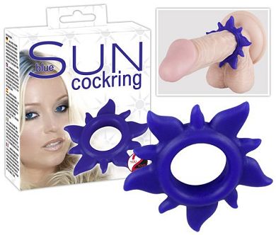 Cockring Sun - Penisring Sonne - Blau