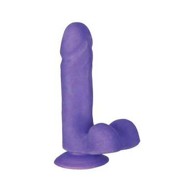 Pure Skin ® Play Things(TM) Penis mit Saugnapf - Violett