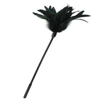 Starburst Feder Tickler schwarz