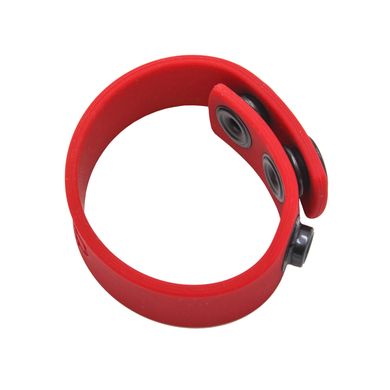 BONEYARD - Silicone Cock Strap red