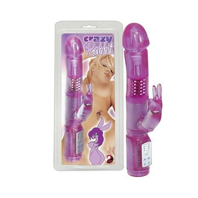 Crazy Rabbit Perlenvibrator, 22 x 3-3,5 cm