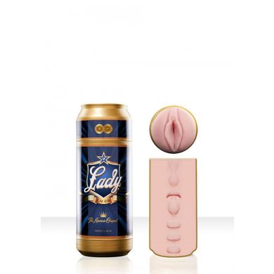 Masturbator Sex in a Can Lady Lager Beer