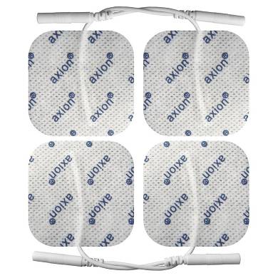 Elektroden 5x5cm Pads TENS EMS Reizstrom Reizstromgerät 4 STÜCK Schmerztherapie