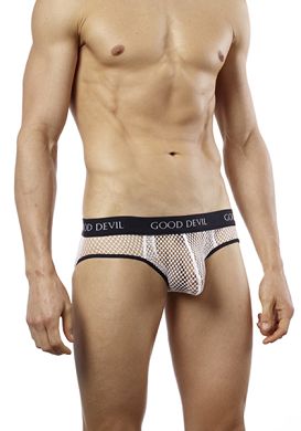 Good Devil 4042 BIG Mesh Jockstrap white