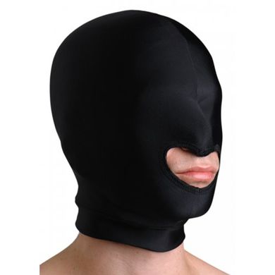 STRICT - Spandex Hood Open Mouth - Maske mit Mundöffnung