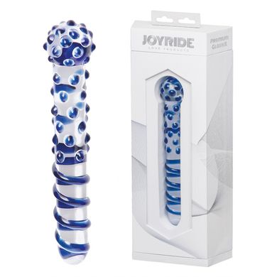20 x 2,6 - 3,8 cm Glasdildo - Joyride Premium GlassiX No.7