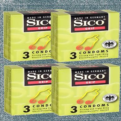 Sico Grip (12 Kondome)