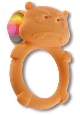 ToyJoy C-Ring HAPPY HIPPO - Vibrierender Cockring