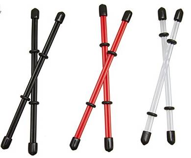 1 Paar Nippelsticks Brustklammer Verschiedene Farben zur Auswahl (Schwarz)