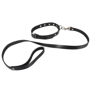 Lederhalsband mit Grtel