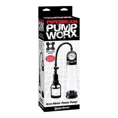 Pump Worx Power Pump - Penispumpe mit Manometer