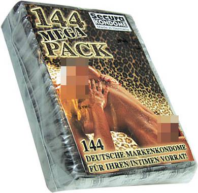 Secura Gold Kondom Sparpack 144er