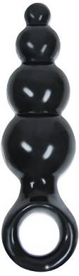 NS Novelties Jolie Ripple Plug Medium Black