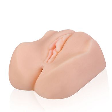 Natur-Masturbator mit Vibration, 16,5 cm
