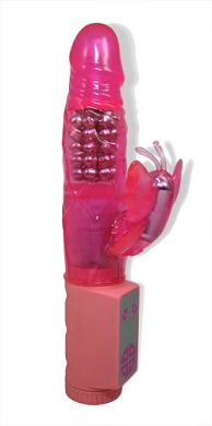 26 x 4 cm Schmetterling Perlenvibrator