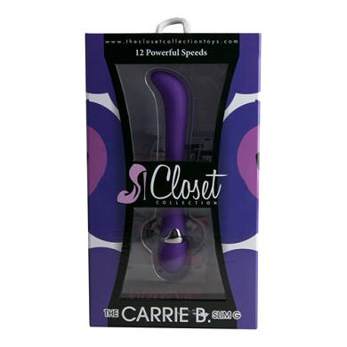 Der Carrie B. Slim G G-Punkt-Vibrator - Lila
