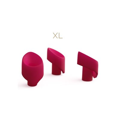 Womanizer - 2Go 3-er Pack Behandlungskpfe rot XL