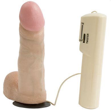Rotierender Dildo mit Vibration
