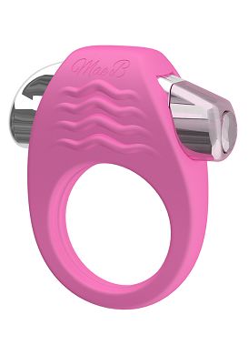 Penisring mit Vibration MAE B Soft Touch Cockring pink