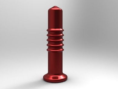 Aussergewhnlicher Aluminium Anal Plug 18 mm / 75 mm - mit Farbauswahl