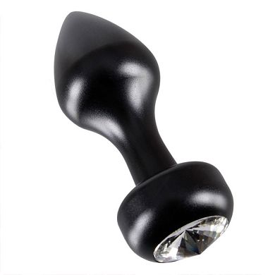 Buttplug mit Schmuckstein - Grsse M